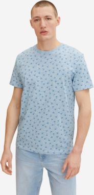 Svetlomodré pánske vzorované tričko Tom Tailor