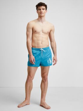 Plavky pre mužov Calvin Klein - modrá