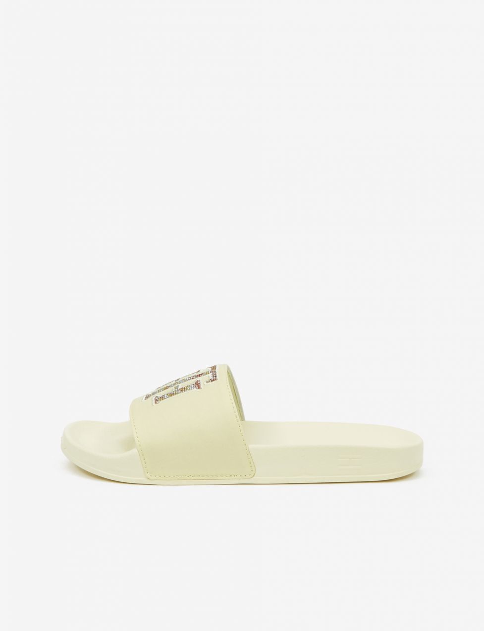 Papuče, žabky pre ženy Tommy Hilfiger - žltá