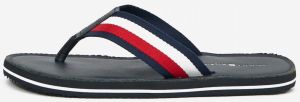 Sandále, papuče pre mužov Tommy Hilfiger - tmavomodrá