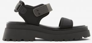 Čierne sandále na platforme ALDO Cendrix