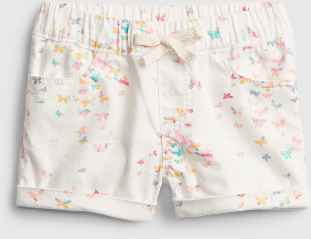 GAP Butterfly Šortky detské Biela