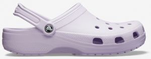 Svetlofialové dámske šľapky Crocs Classic