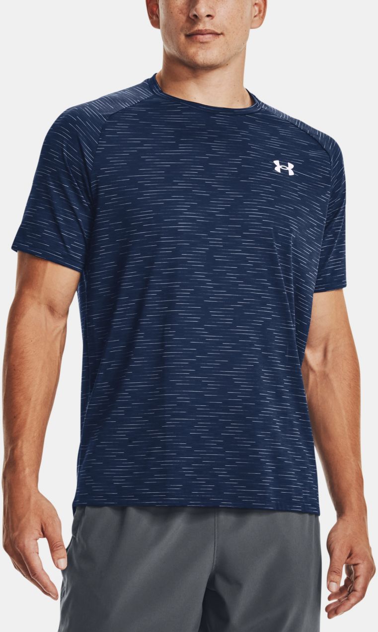Tričko Under Armour UA Tech 2.0 Dash SS - tmavo modrá