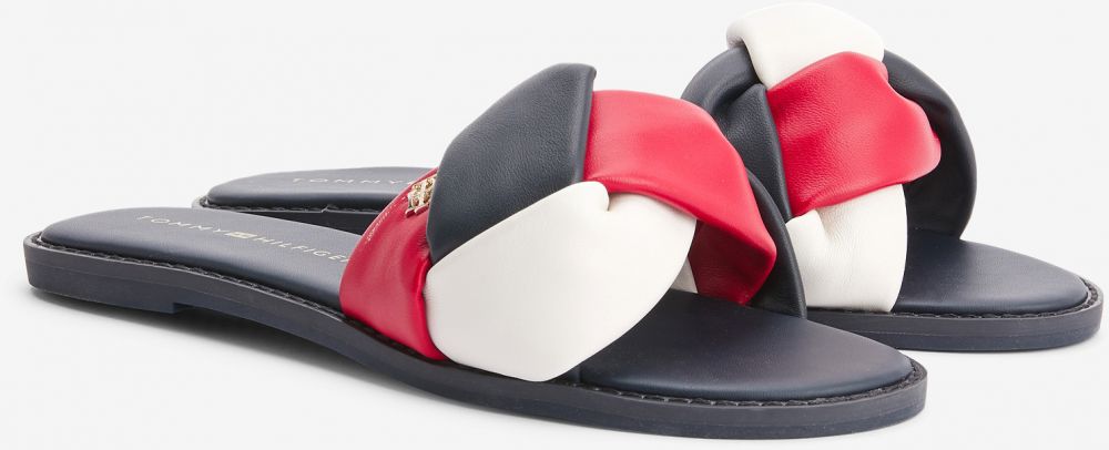 Papuče, žabky pre ženy Tommy Hilfiger - tmavomodrá, červená, biela