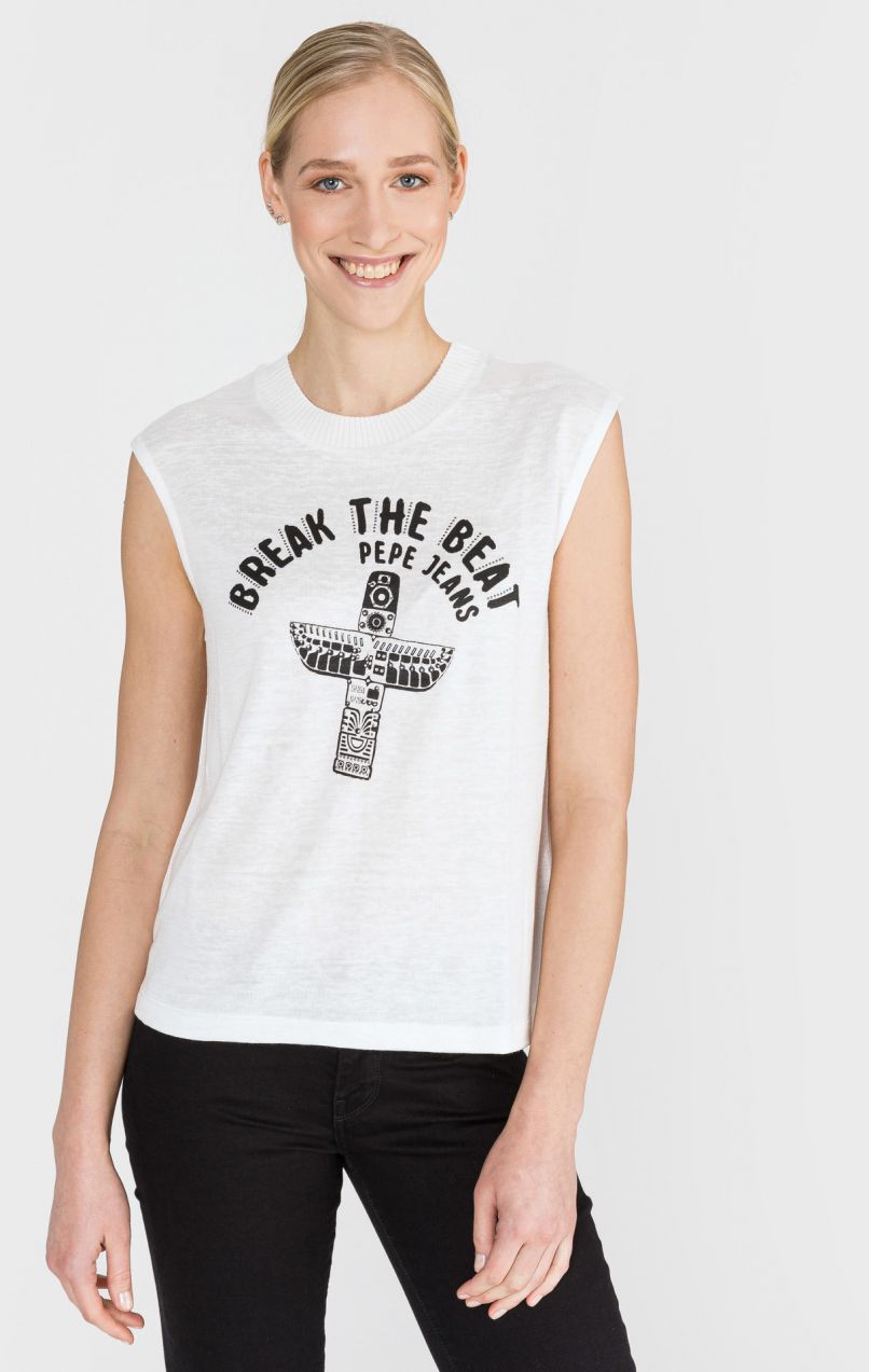 Pepe Jeans Carly Tielko Biela