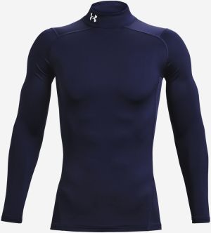 Tričko Under Armour CG Armour Comp Mock- tmavo modrá