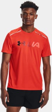 Under Armour RUN Graphic Print Fill Tričko Oranžová