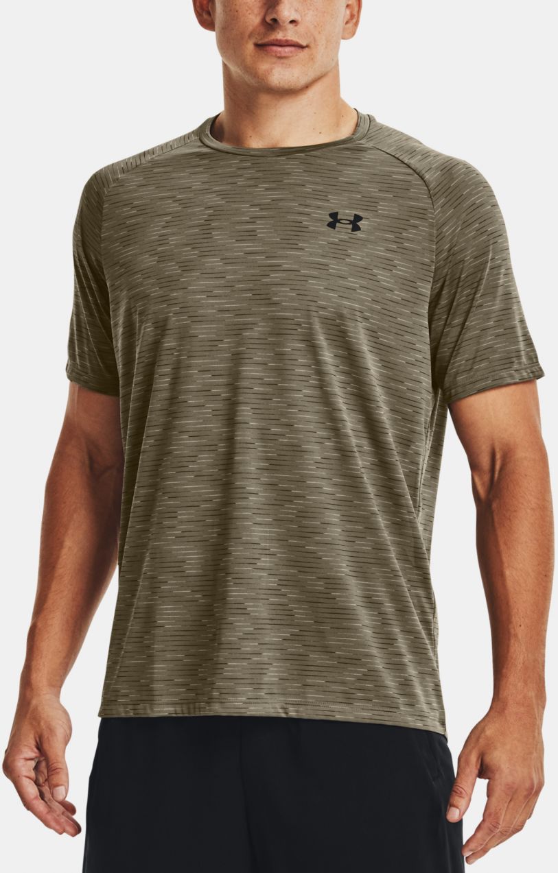 Tričko Under Armour UA Tech 2.0 Dash SS-GRN
