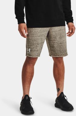 Kraťasy Under Armour UA RIVAL TERRY SHORT - hnedá