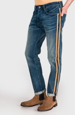 Straight fit pre mužov Scotch & Soda - modrá