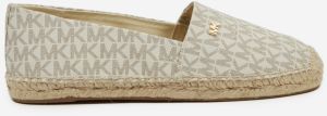 Krémové dámske espadrilky Michael Kors Kendrick so vzorom
