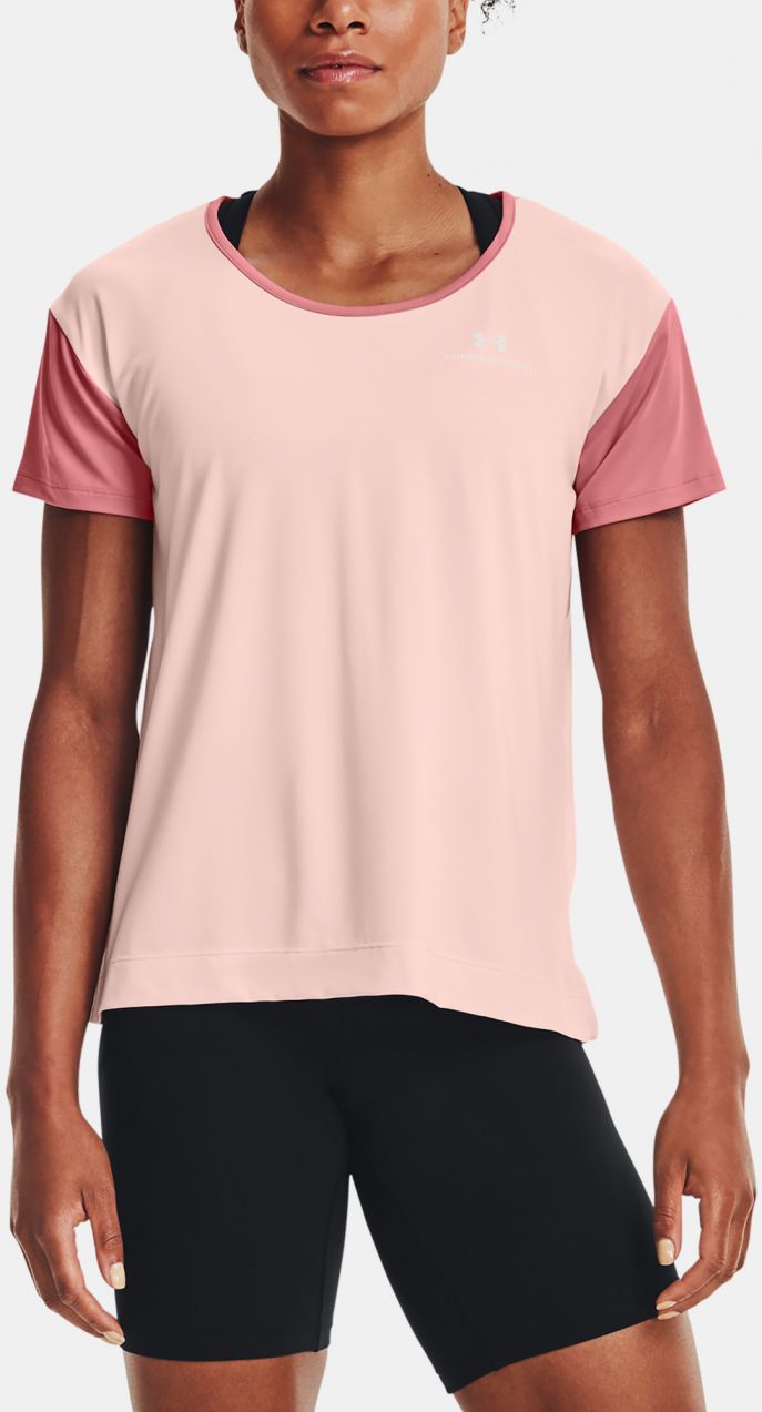 Tričko Under Armour Rush Energy Novelty SS - ružová