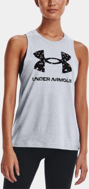 Tielko Under Armour Live Sportstyle Graphic Tank - šedá