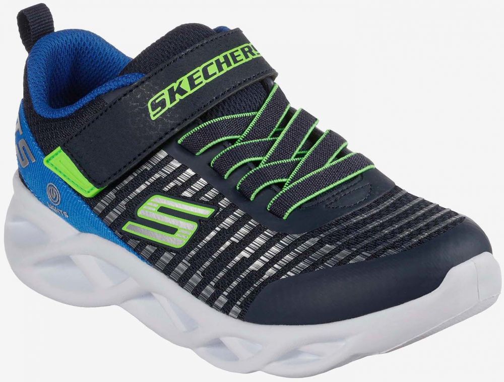 Tmavomodré chlapčenské tenisky Skechers