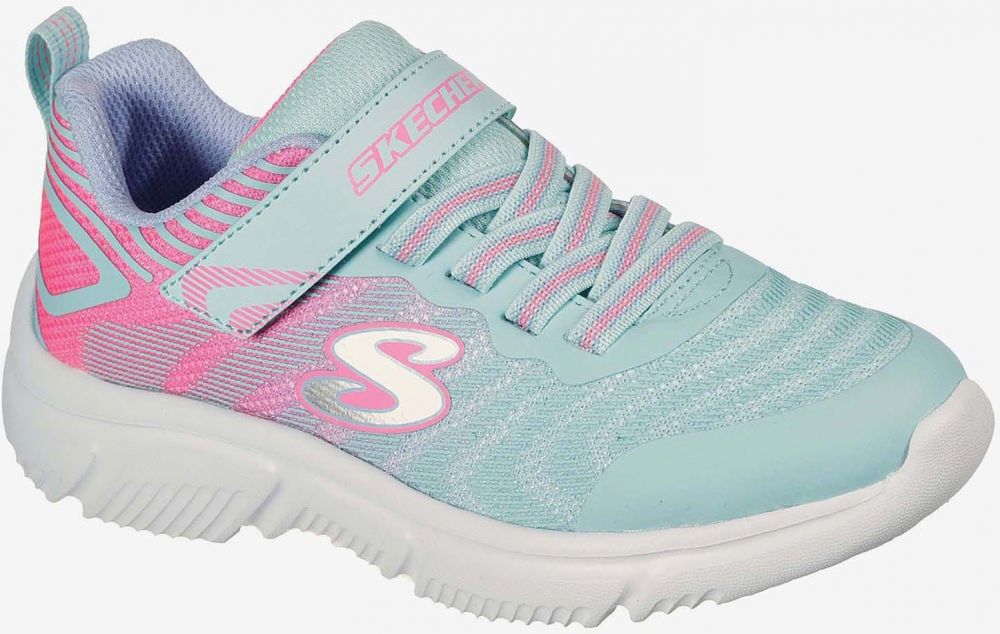 Svetlomodré dievčenské tenisky Skechers