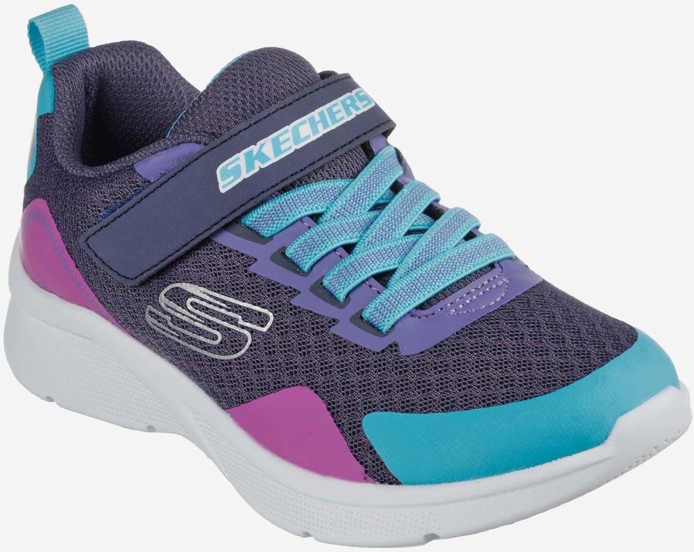 Tmavomodré dievčenské tenisky Skechers