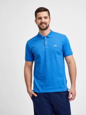 Modré pánske polo tričko GAP