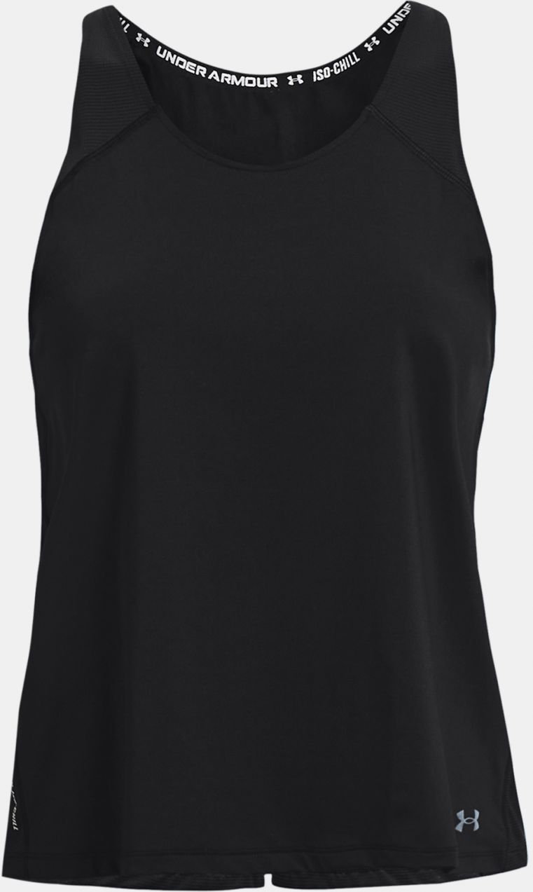 Under Armour tielko UA IsoChill Run 200 Tank-BLK