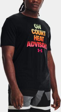 Tričko Under Armour UA BBALL HEAT ADVISORY SS - čierna