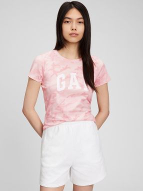 Ružové tričko s logom GAP