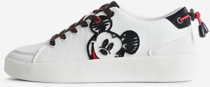 Biele dámske tenisky Desigual Fancy Mickey