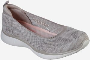 Béžové dámske baleríny Skechers