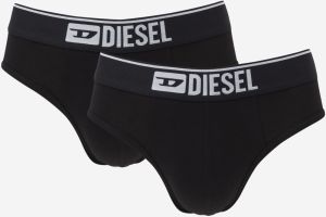 Sada dvoch slipov v čiernej farbe Diesel