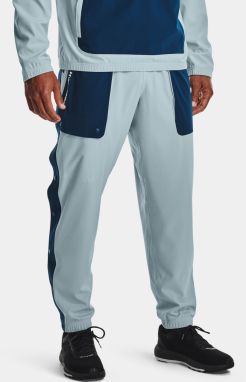 Tepláky Under Armour RUSH WOVEN TEAR AWAY PANT-BLU
