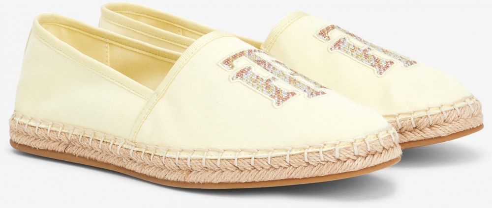 Espadrilky, slip on pre ženy Tommy Hilfiger - žltá