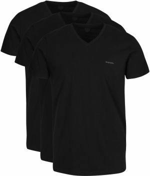 Súprava troch tričiek pod košeľu v čiernej farbe Diesel