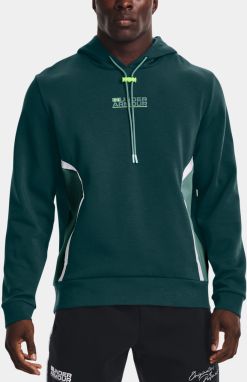 Mikina Under Armour UA SUMMIT KNIT HOODIE - zelená