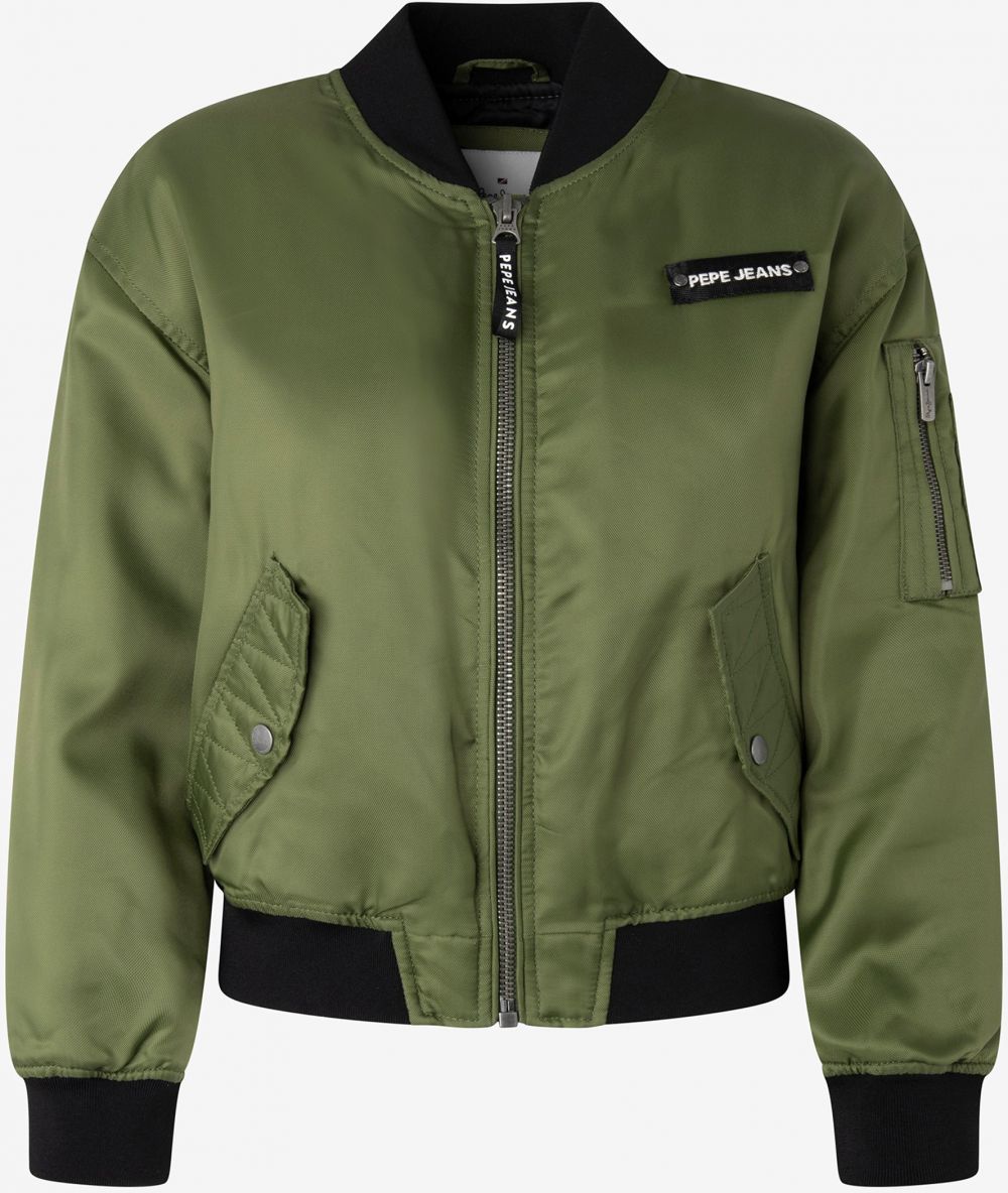 Ľahké bundy pre ženy Pepe Jeans - kaki