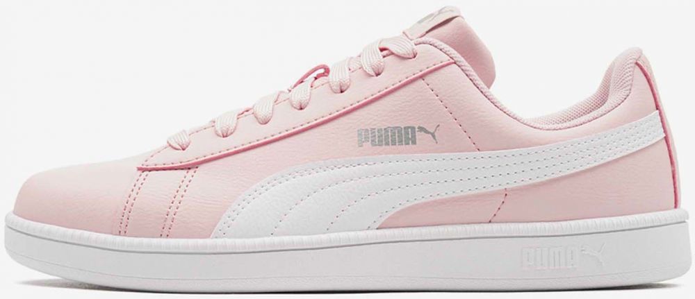 Svetloružové dievčenské tenisky Puma