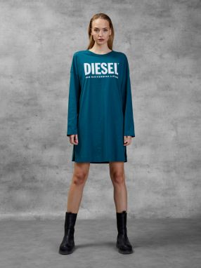 Petrolejové dámske šaty Diesel