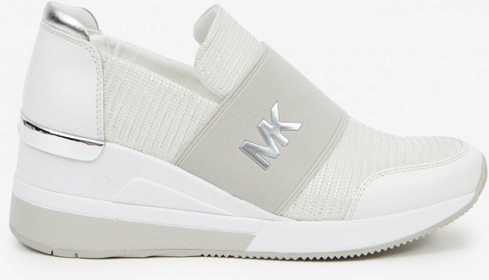 Krémovo-biele dámske slip on tenisky na kline Michael Kors Felix