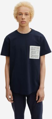 Tričká s krátkym rukávom pre mužov Tom Tailor Denim - tmavomodrá