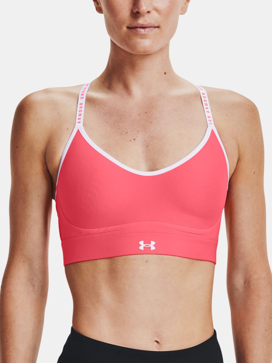 Podprsenka Under Armour Infinity Covered Low - ružová