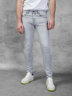 Skinny fit pre mužov Diesel - svetlosivá