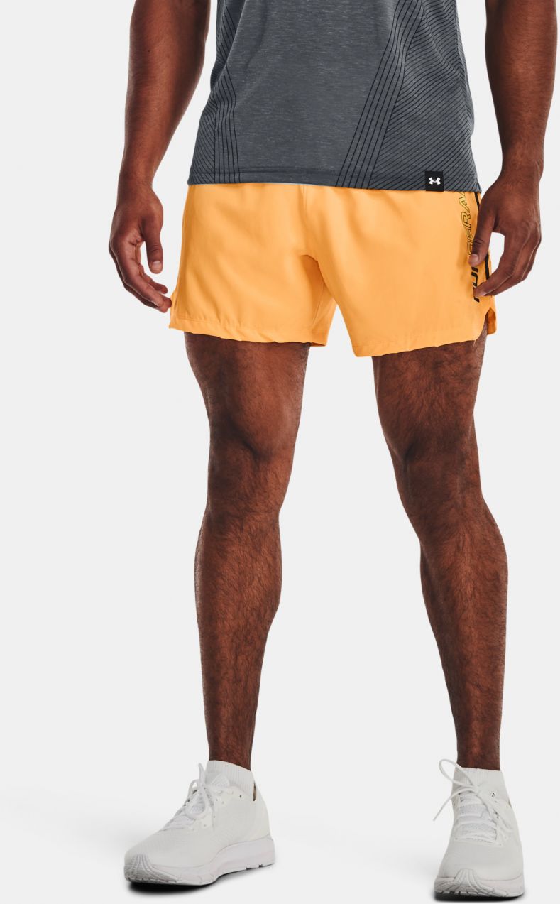 Kraťasy pre mužov Under Armour - oranžová