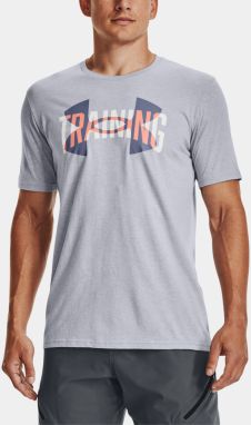 Tričká s krátkym rukávom pre mužov Under Armour - sivá