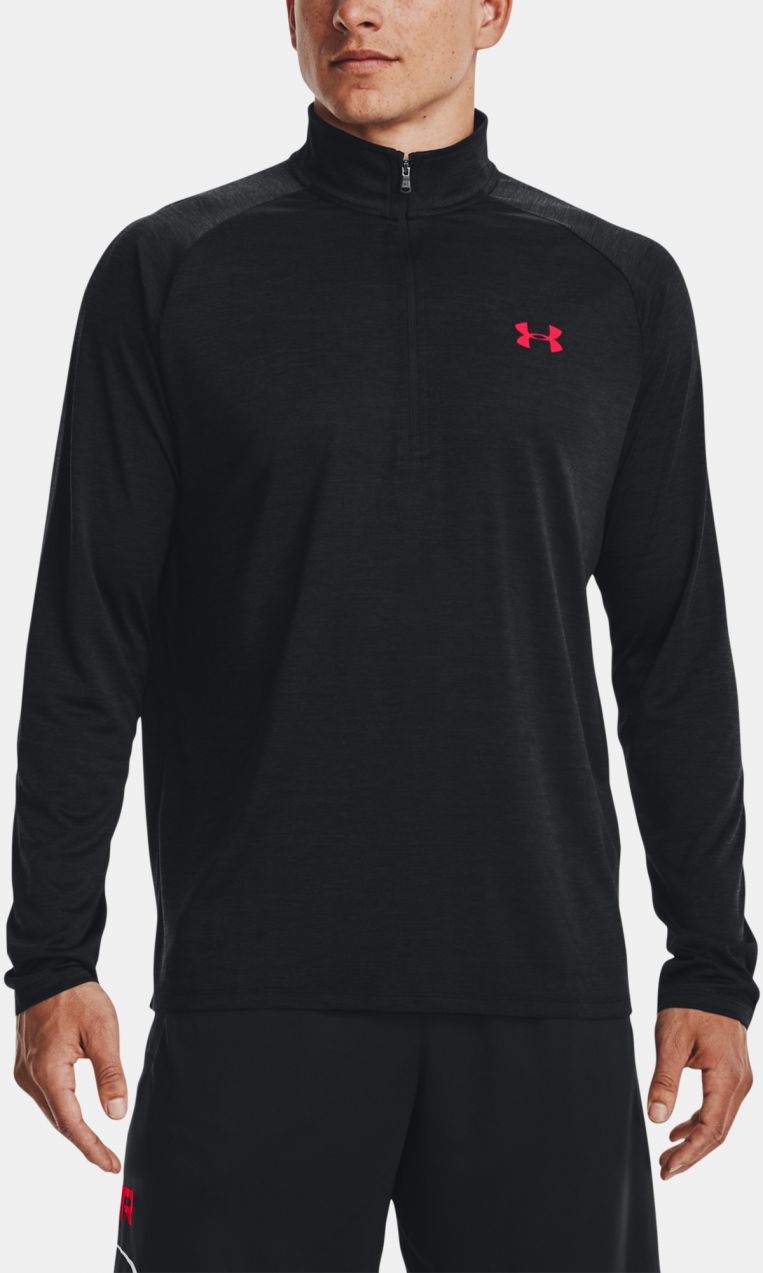 Tričká s dlhým rukávom pre mužov Under Armour - čierna