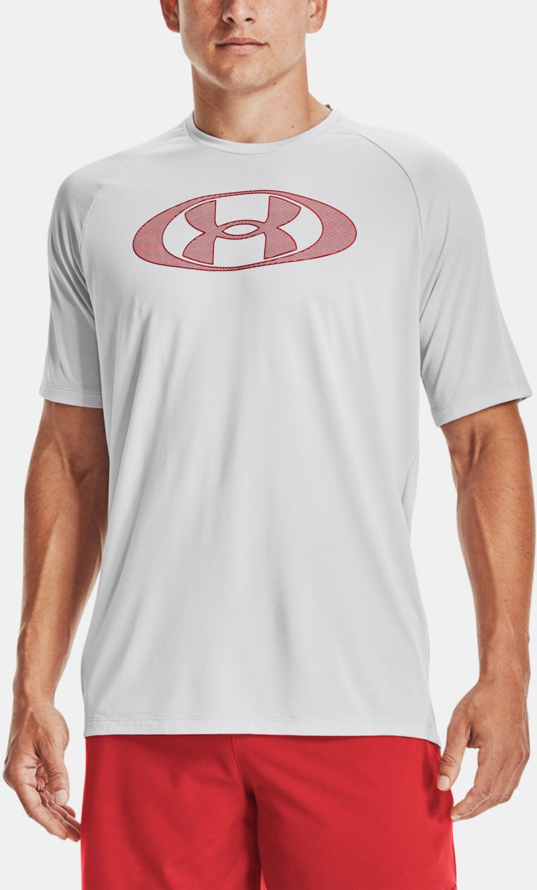 Tričká s krátkym rukávom pre mužov Under Armour - sivá