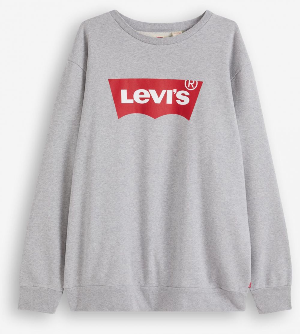 Mikiny bez kapuce pre mužov Levi's® - svetlosivá
