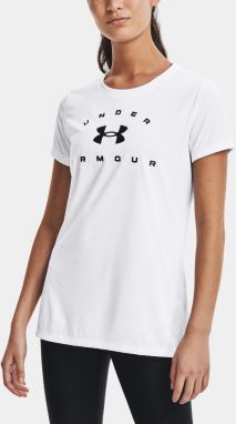 Tričko Under Armour Tech Solid Logo Arch SSC - biela