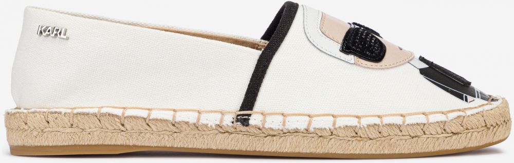 Kamini Karl Iconic Espadrilky Karl Lagerfeld