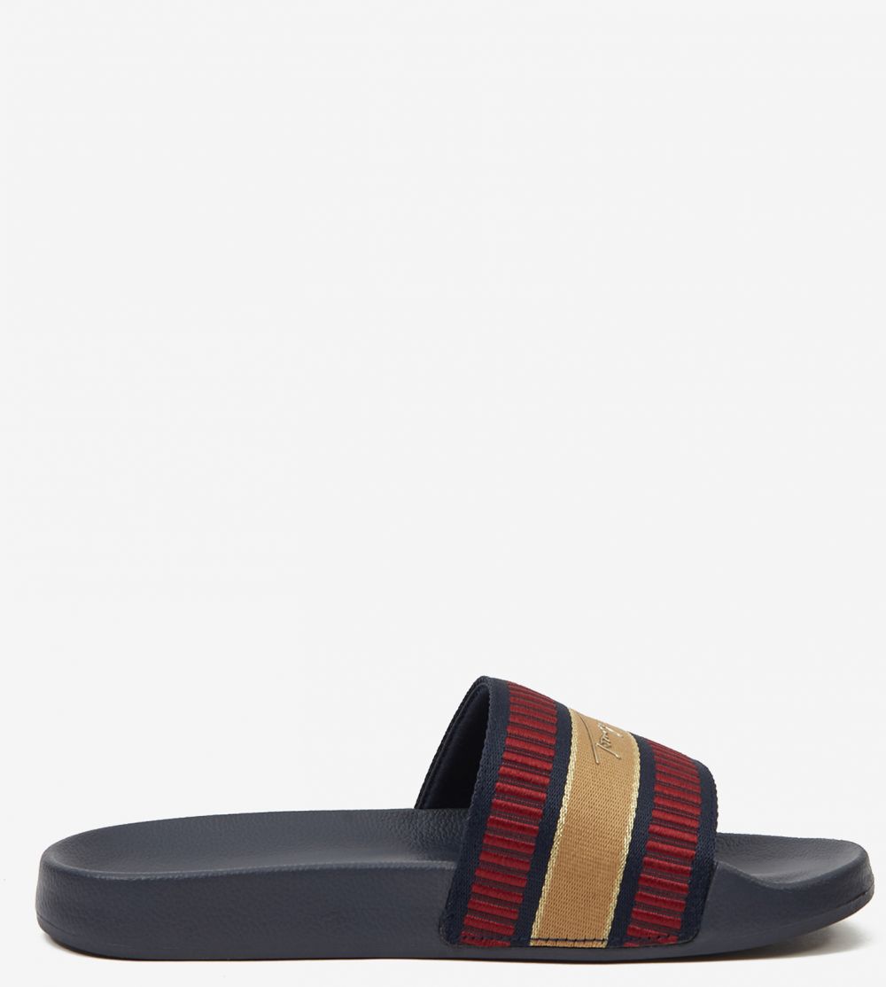 Papuče, žabky pre ženy Tommy Hilfiger - tmavomodrá, červená