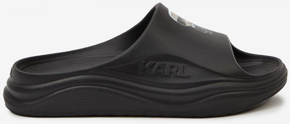 Papuče, žabky pre ženy KARL LAGERFELD - čierna