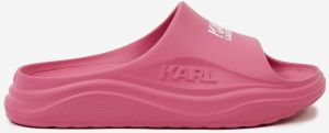 Papuče, žabky pre ženy KARL LAGERFELD - ružová