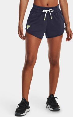 Tmavošedé šortky Under Armour UA Pjt Rck Dsrpt Terry Short